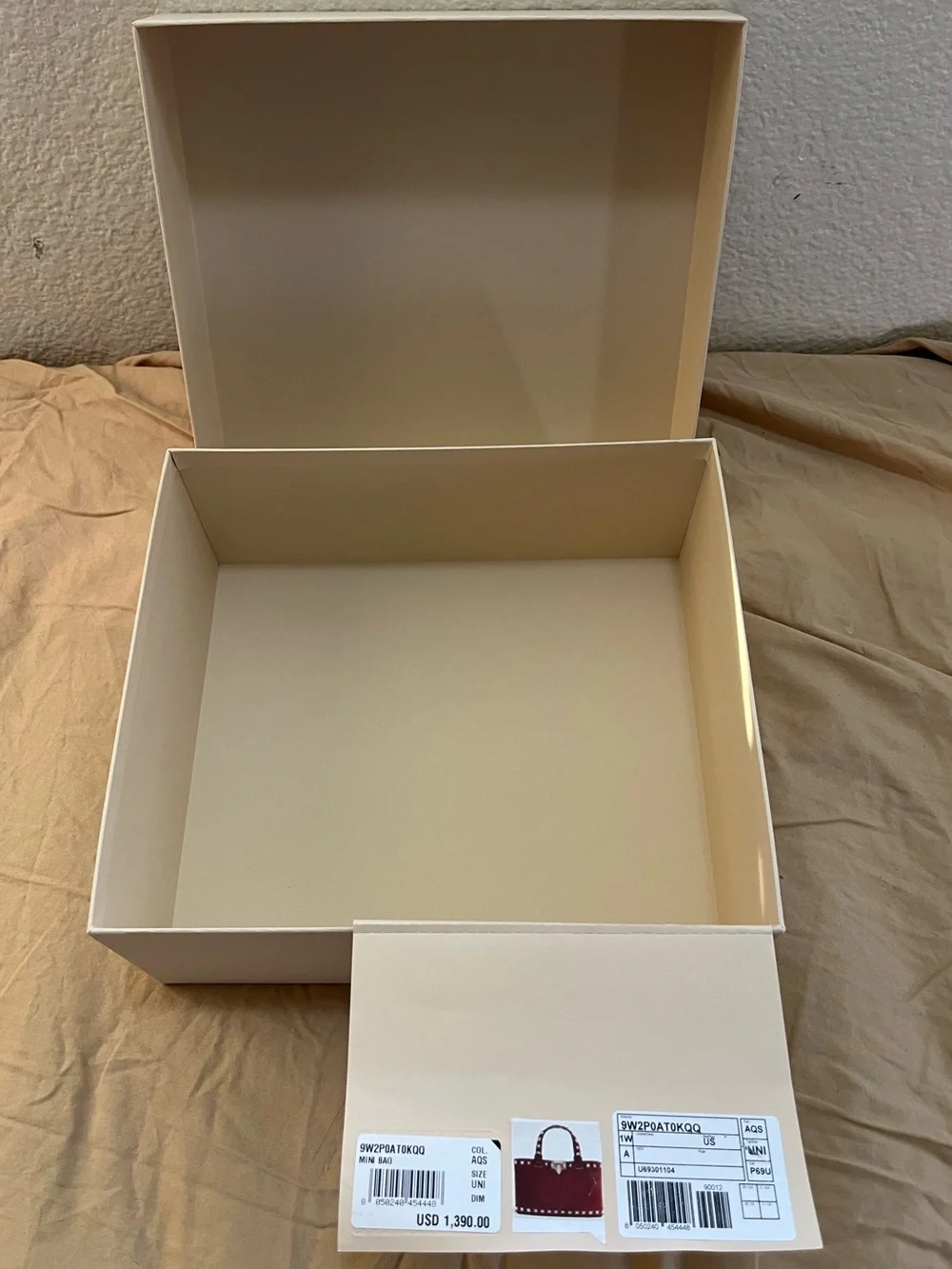 Authentic Valentino Garavani Empty Box